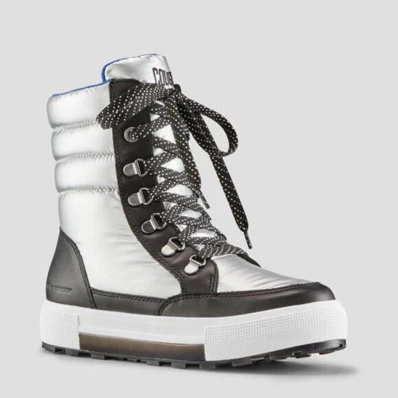 Cougar Wahoo Cougar Nylon Winter Boot, Silver Sz: 8 - Picture 1 of 11